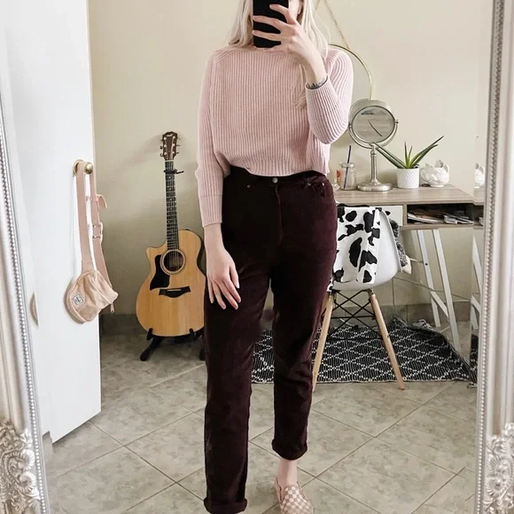 Corduroy mom jeans - Picture 2 of 3